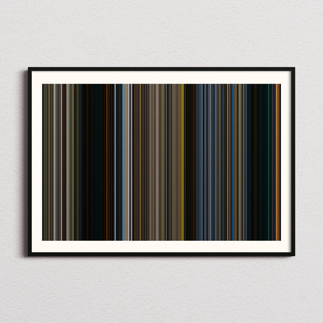 Prey Movie Barcode Poster - Barcode Only