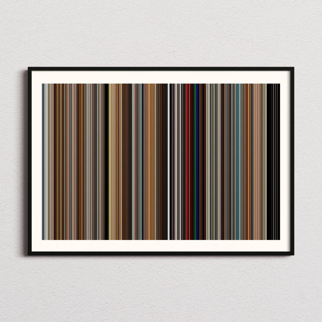 Pride Movie Barcode Poster - Barcode Only