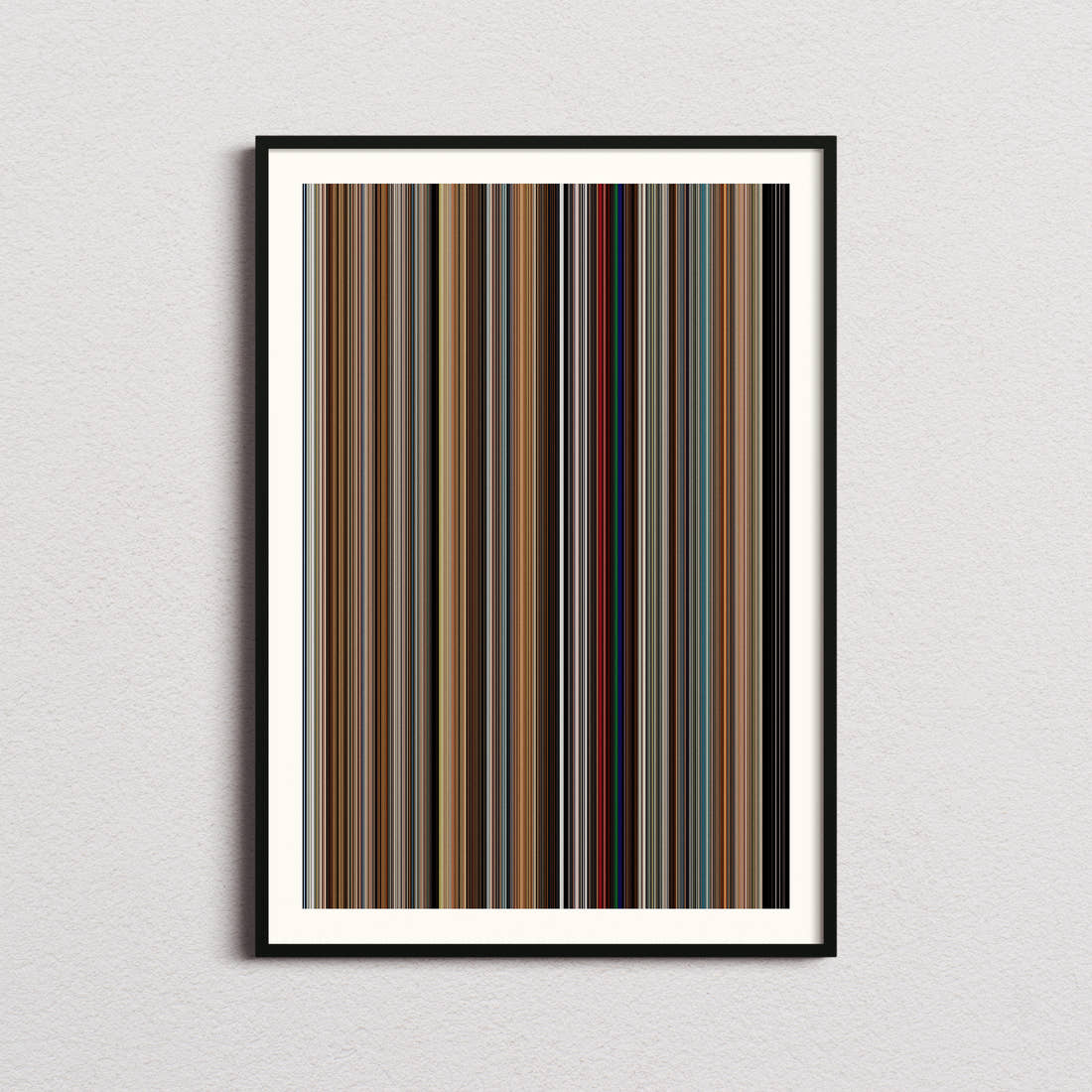 Pride Movie Barcode Poster - Barcode Only