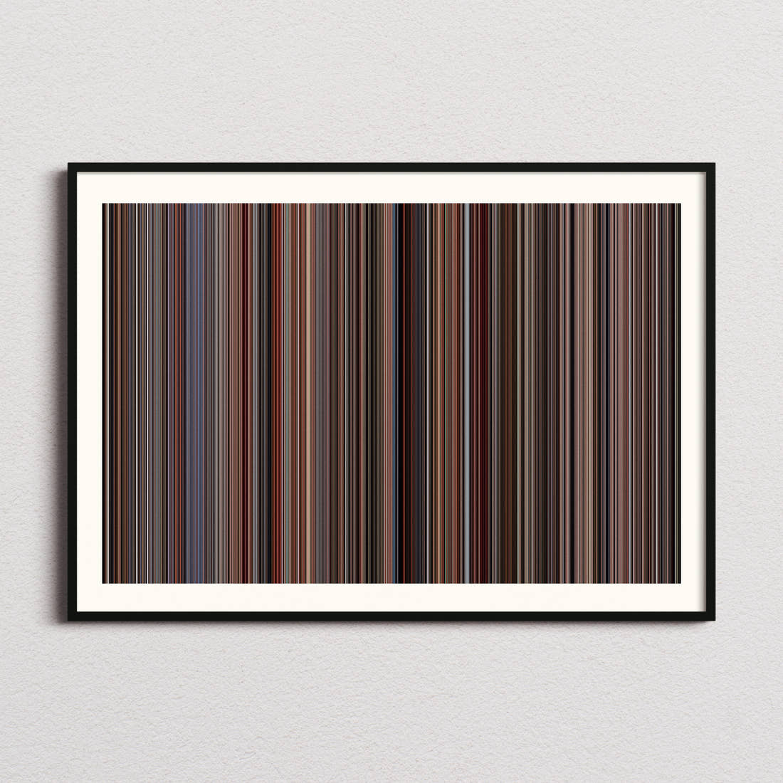 Primal Fear Movie Barcode Poster - Barcode Only