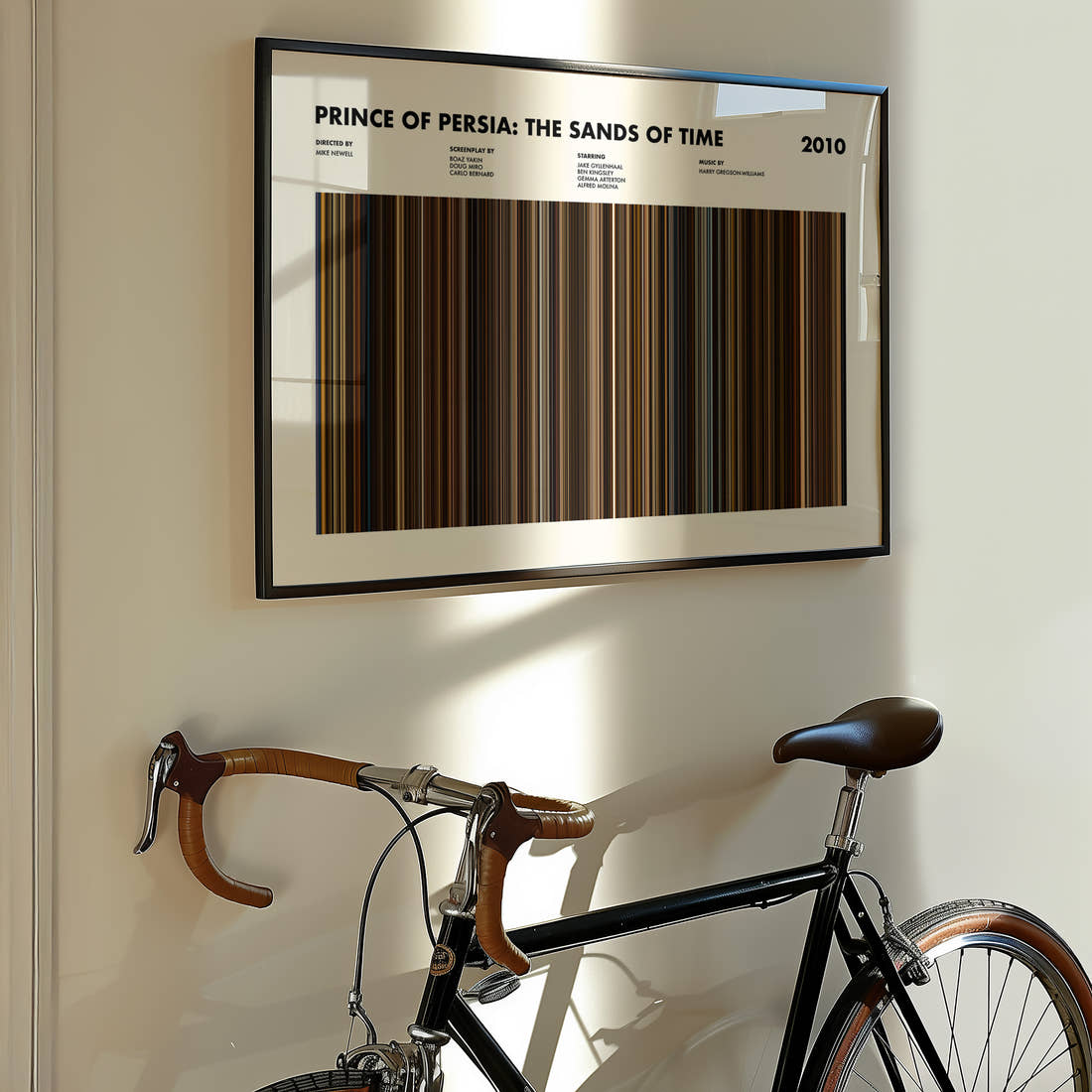 Prince of Persia: The Sands of Time Movie Barcode Poster