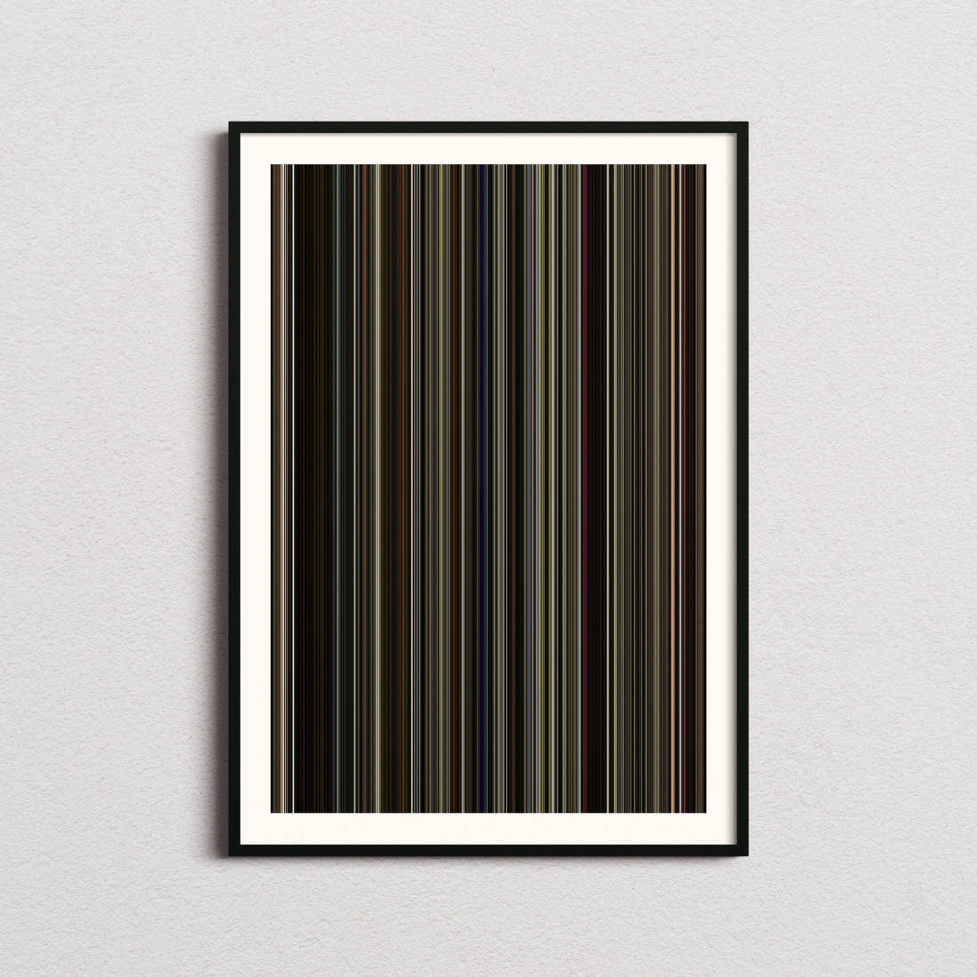 Priscilla Movie Barcode Poster - Barcode Only