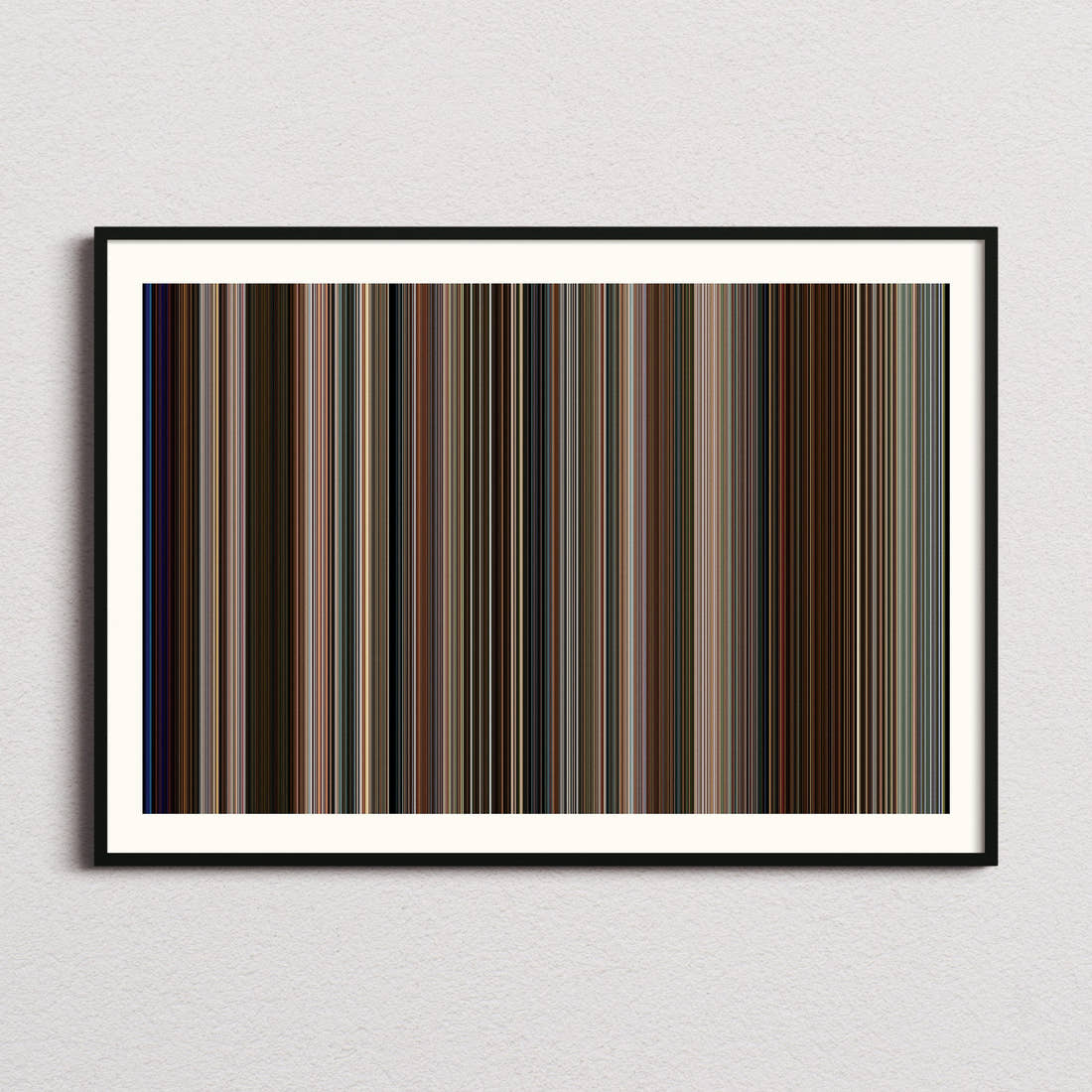Promising Young Woman Movie Barcode Poster - Barcode Only