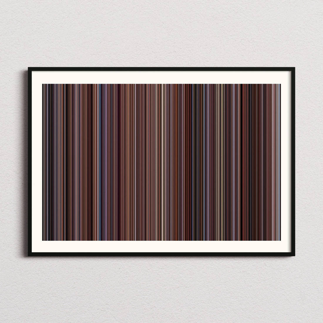 Quiz Show Movie Barcode Poster - Barcode Only