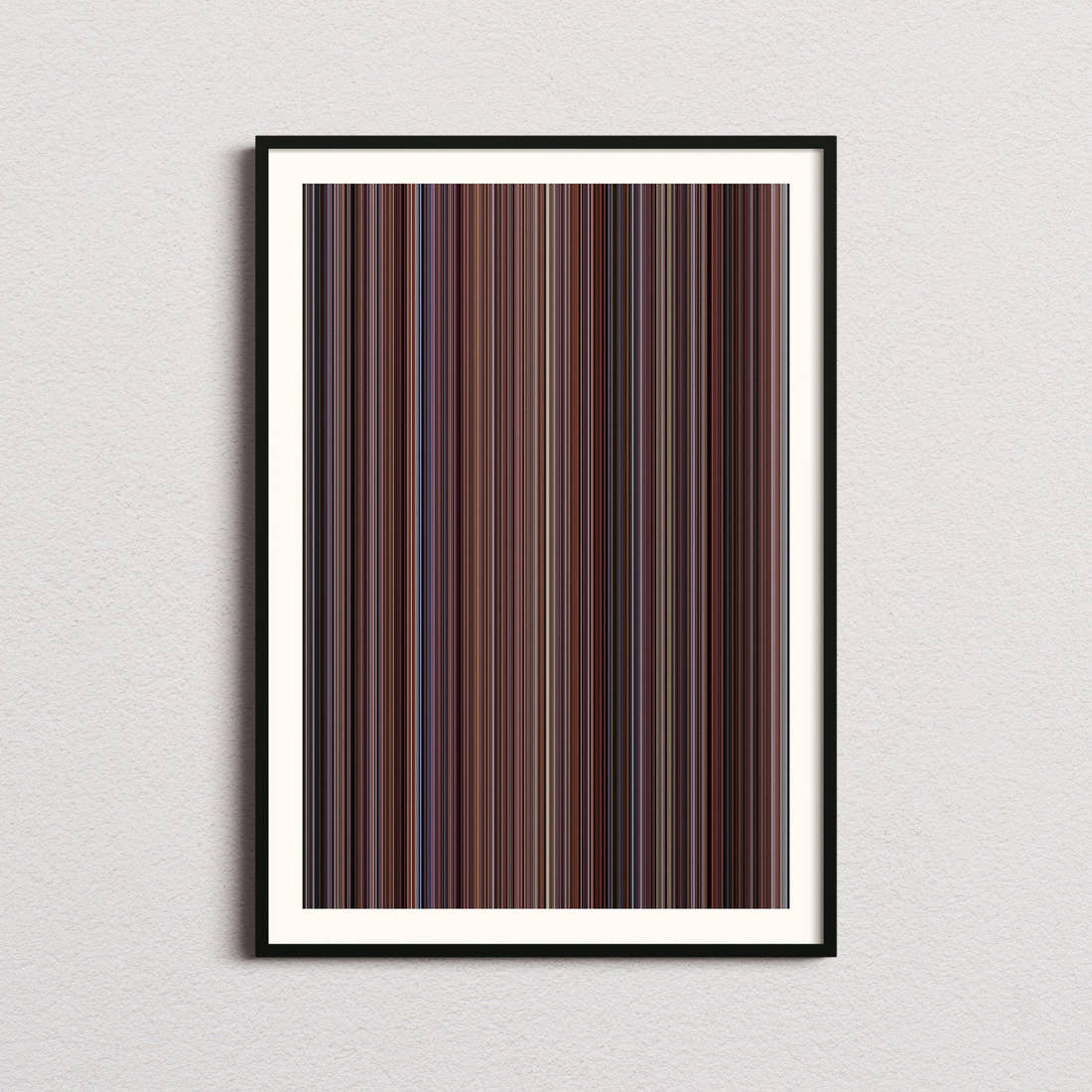 Quiz Show Movie Barcode Poster - Barcode Only