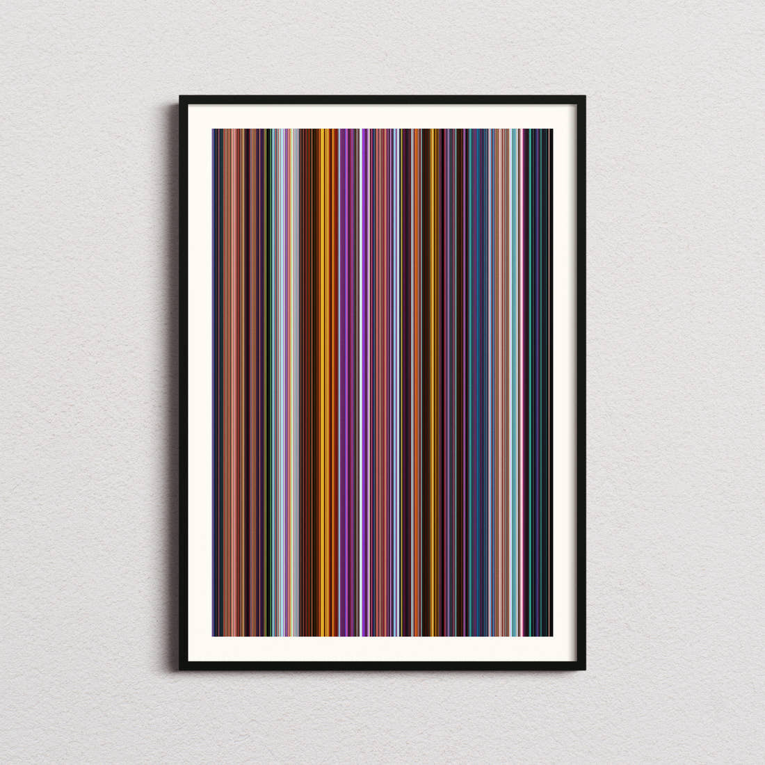 Ralph Breaks the Internet Movie Barcode Poster - Barcode Only