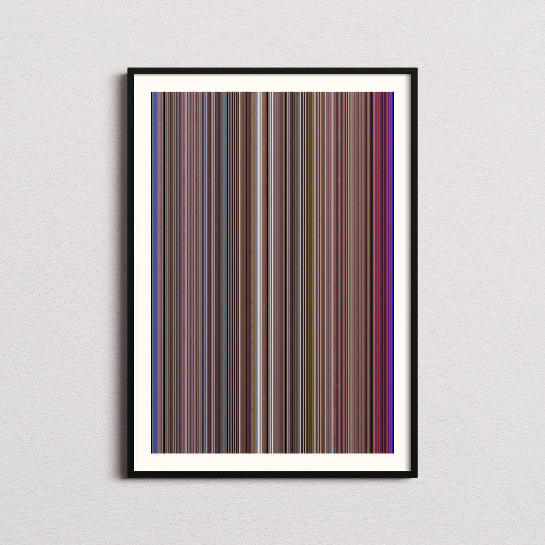 Rat Race Movie Barcode Poster - Barcode Only