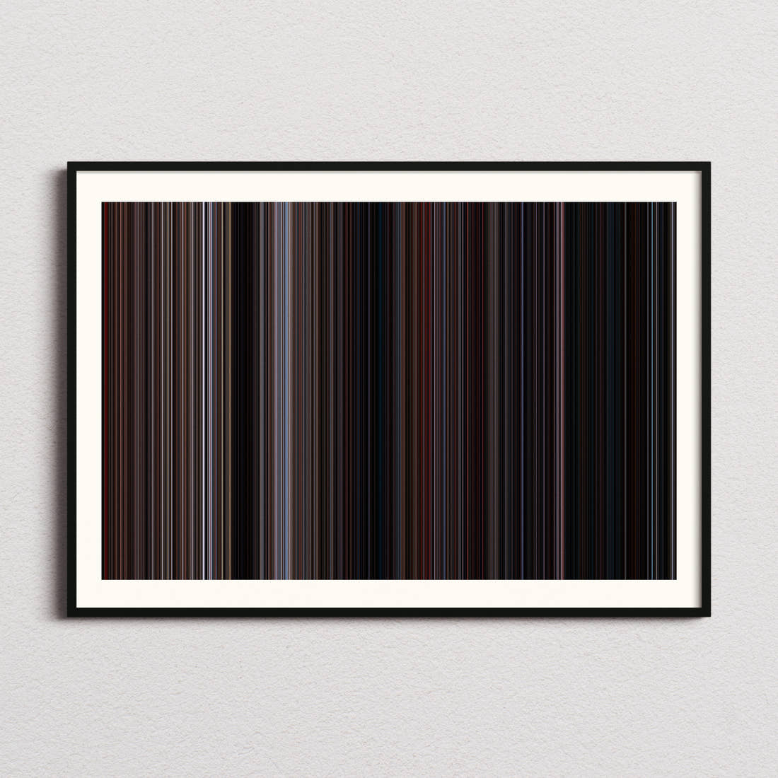 Rebel Without a Cause Movie Barcode Poster - Barcode Only
