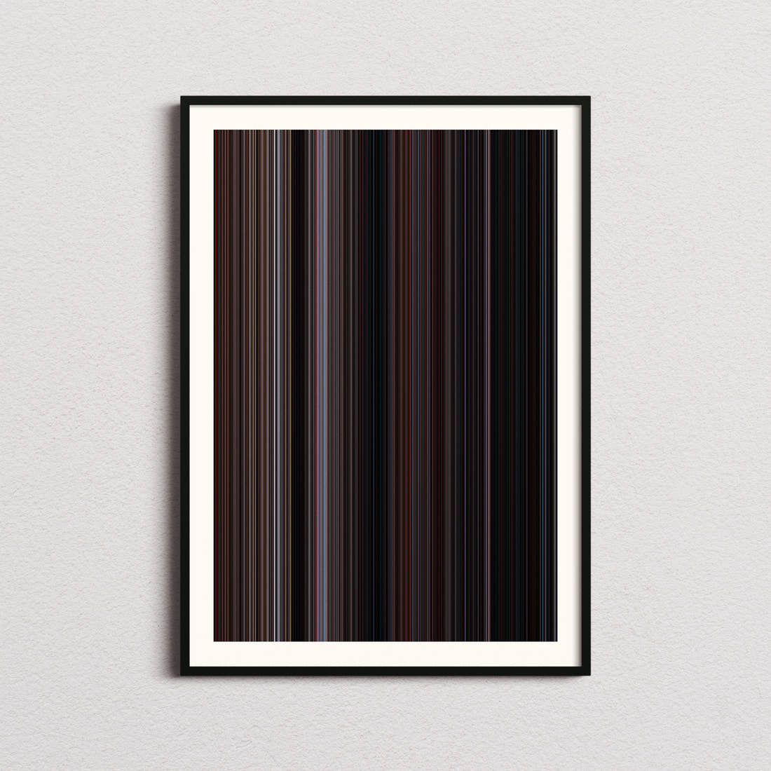 Rebel Without a Cause Movie Barcode Poster - Barcode Only