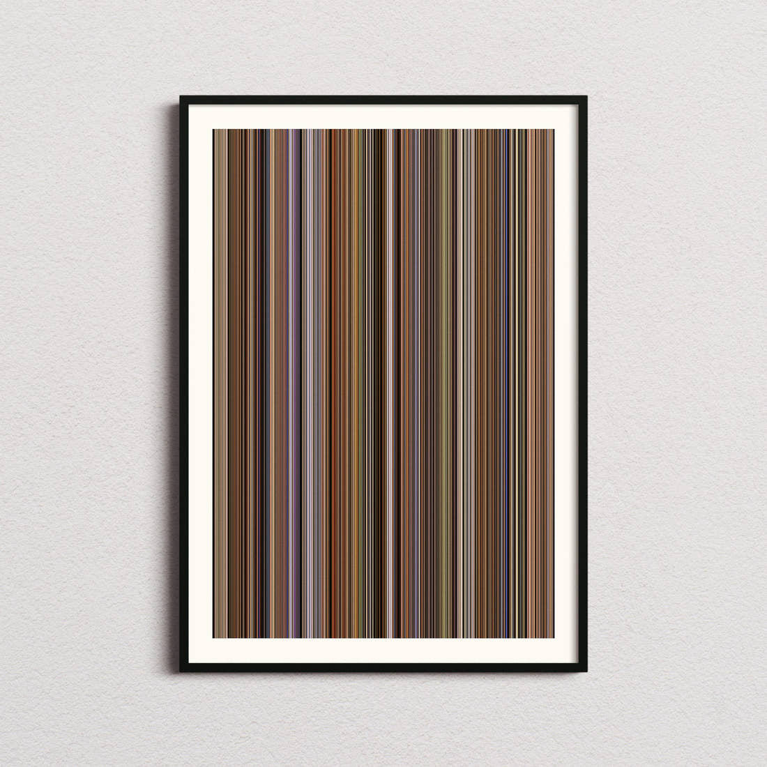 Rehnaa Hai Terre Dil Mein Movie Barcode Poster - Barcode Only