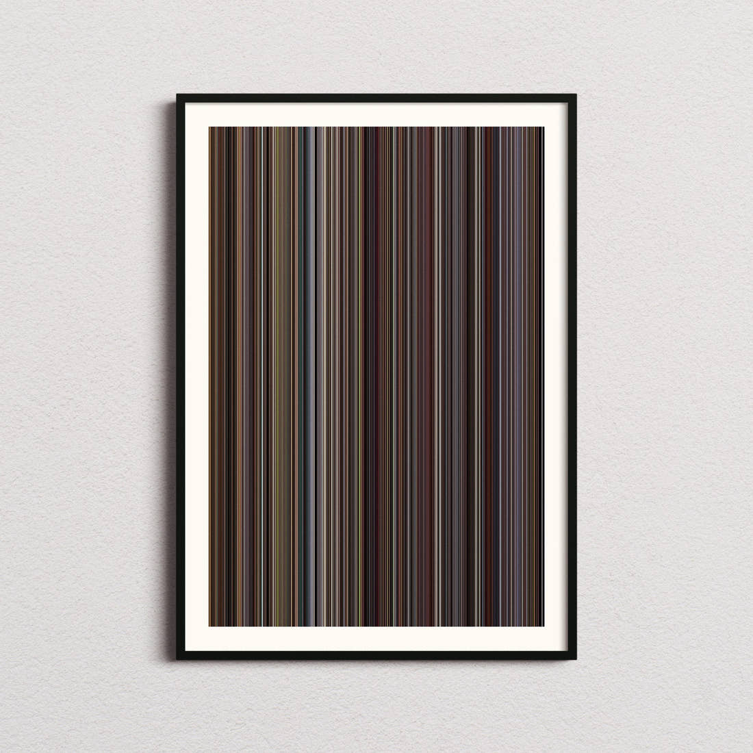 Remember the Titans Movie Barcode Poster - Barcode Only