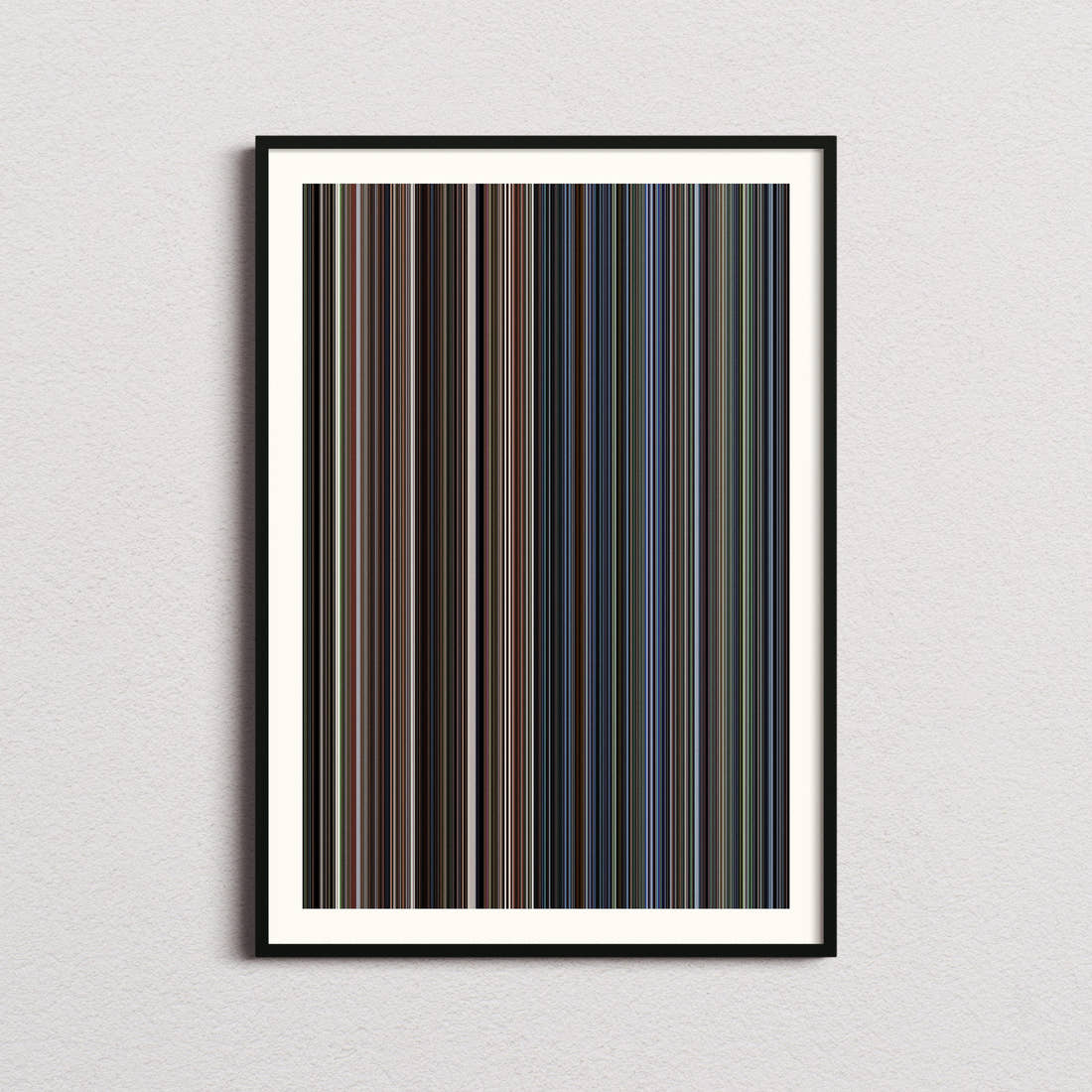 Requiem for a Dream Movie Barcode Poster - Barcode Only