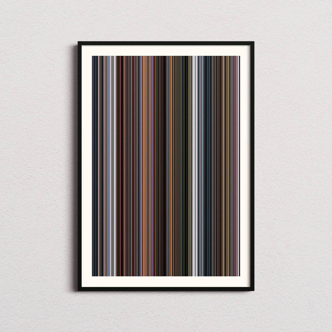 Rise of the Guardians Movie Barcode Poster - Barcode Only