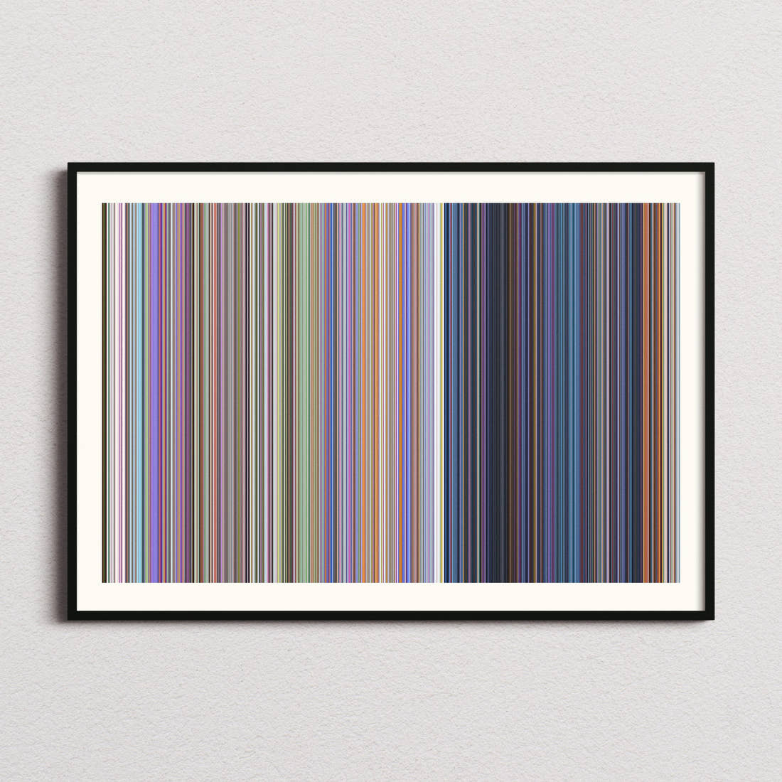 Robin Hood Movie Barcode Poster - Barcode Only