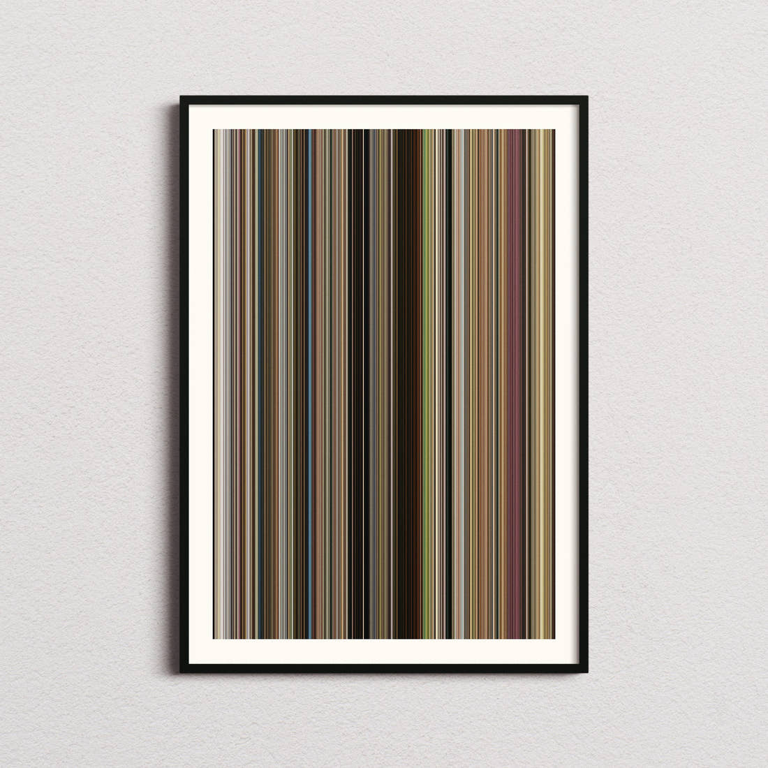 Robots 2023 Movie Barcode Poster - Barcode Only