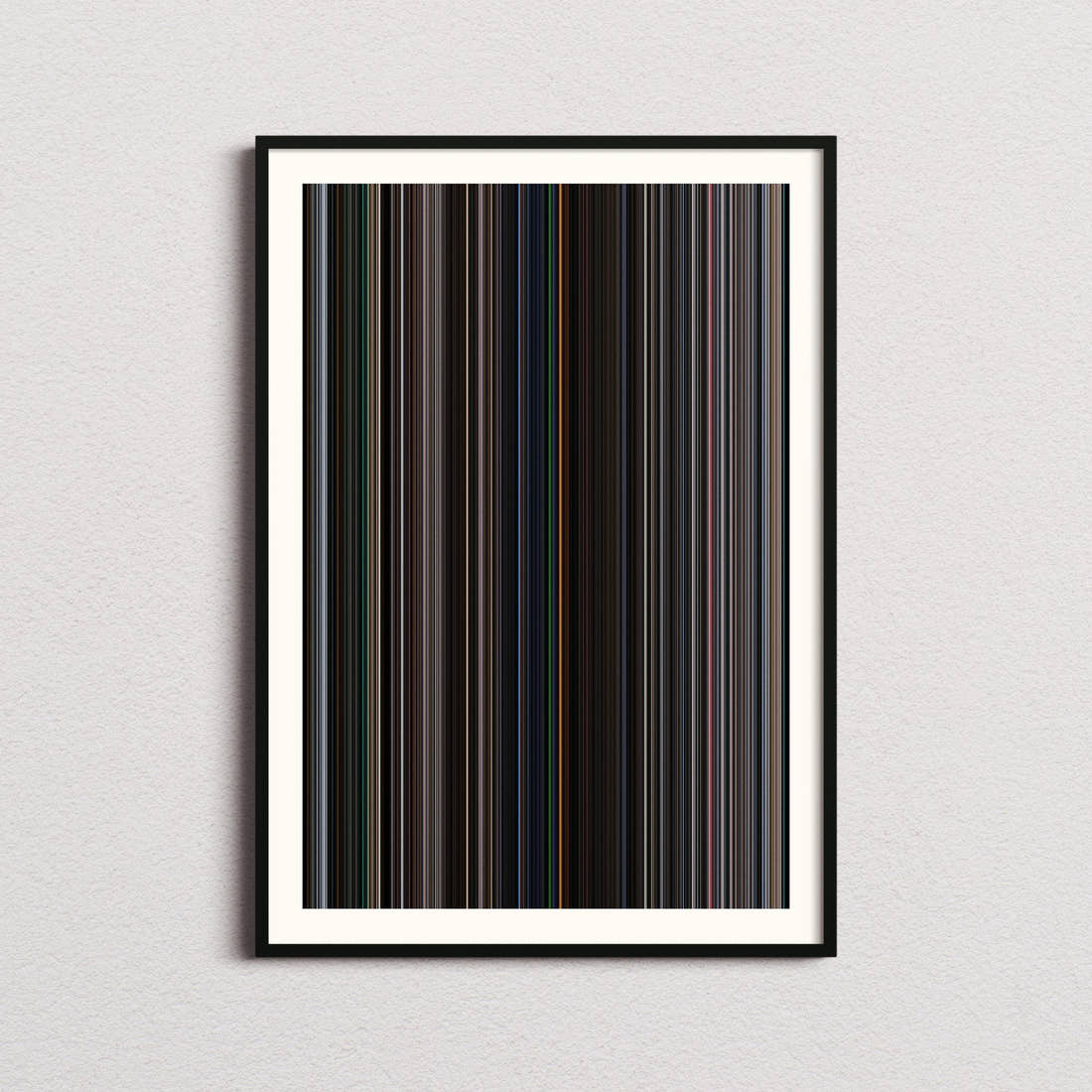 Rogue One: A Star Wars Story Movie Barcode Poster - Barcode Only