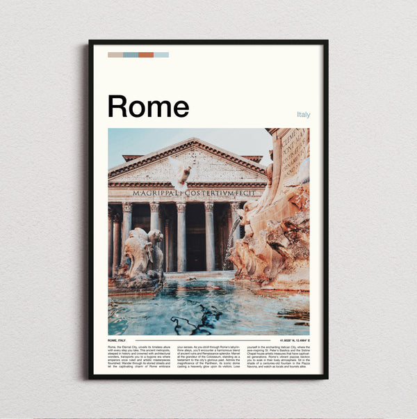 Rome - Pantheon - Travel Print