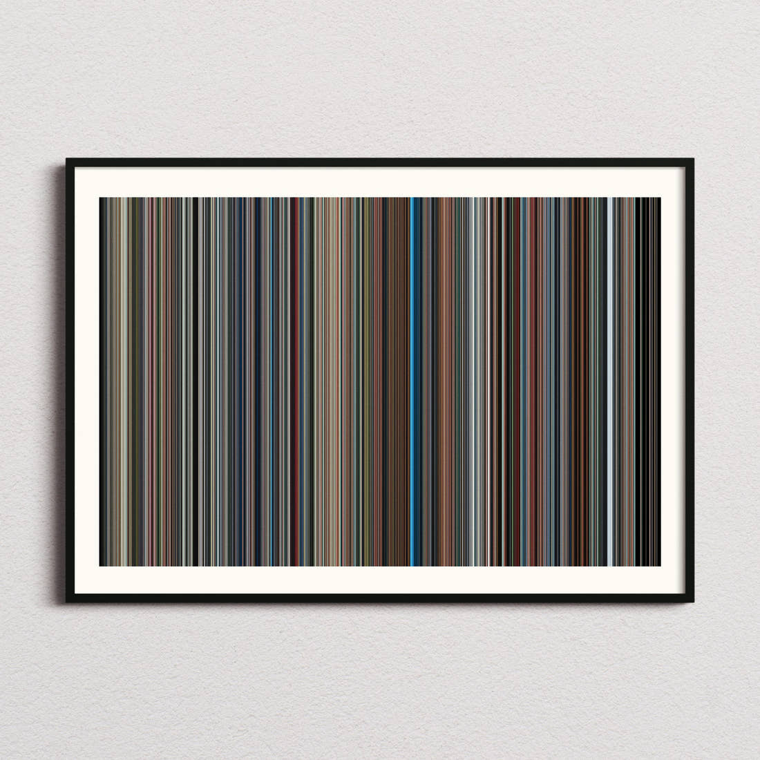 Roofman Movie Barcode Poster - Barcode Only