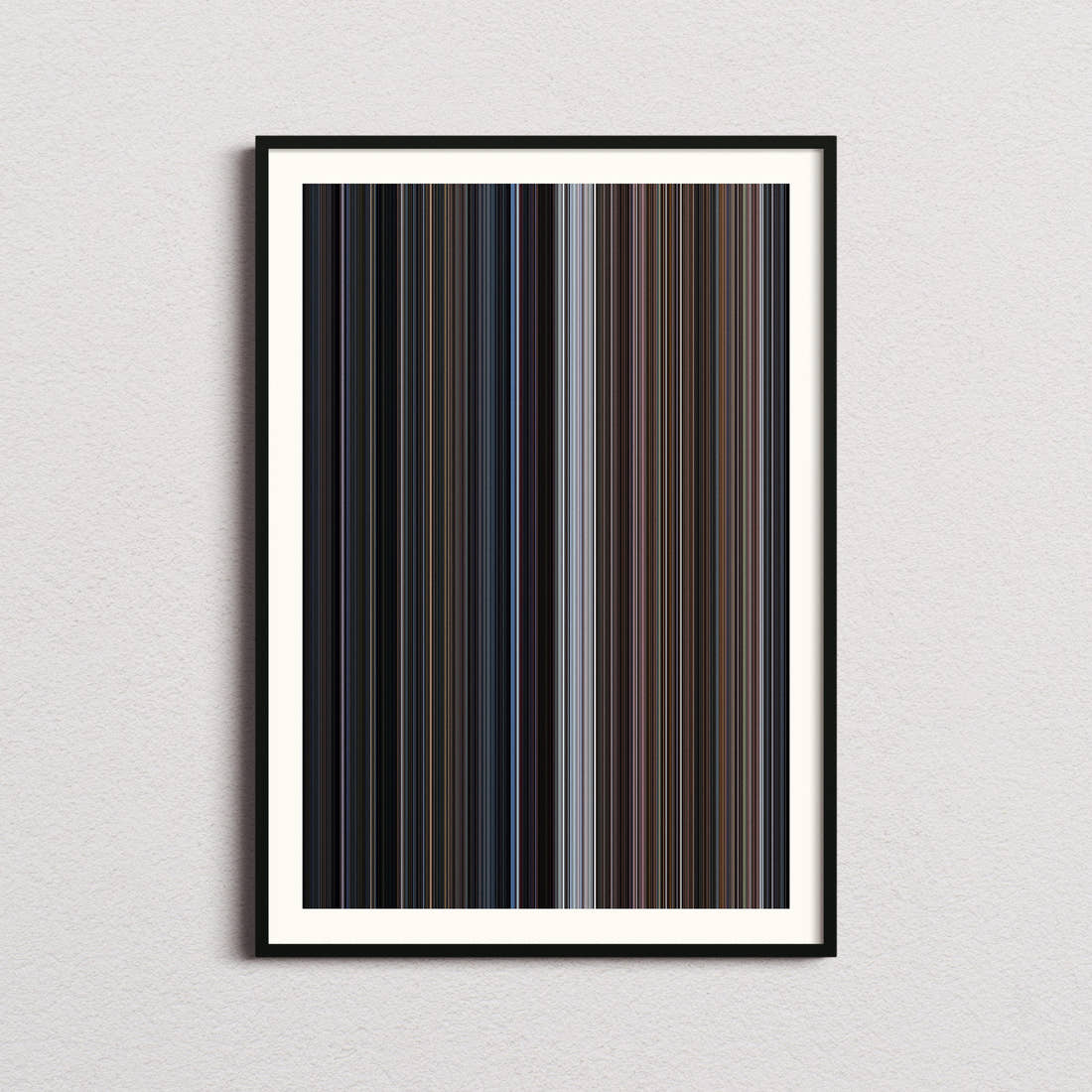 Room Movie Barcode Poster - Barcode Only