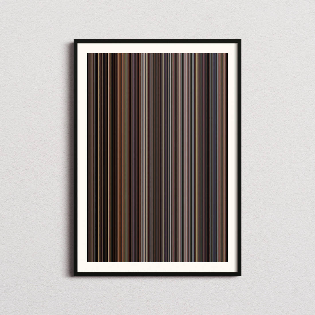 Rosemary's Baby Movie Barcode Poster - Barcode Only