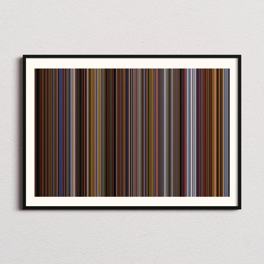 Rounders Movie Barcode Poster - Barcode Only