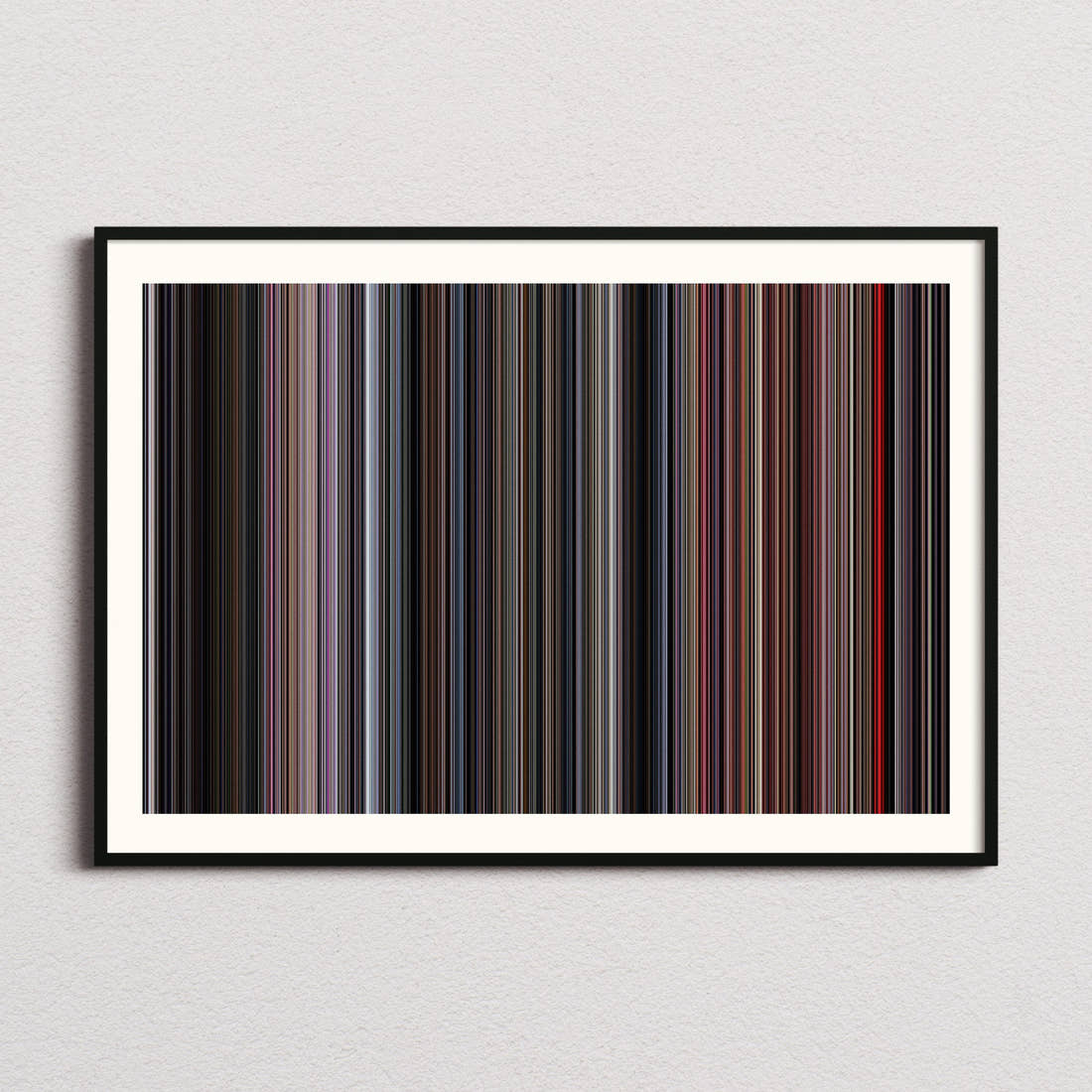 Rush Hour 2 Movie Barcode Poster - Barcode Only