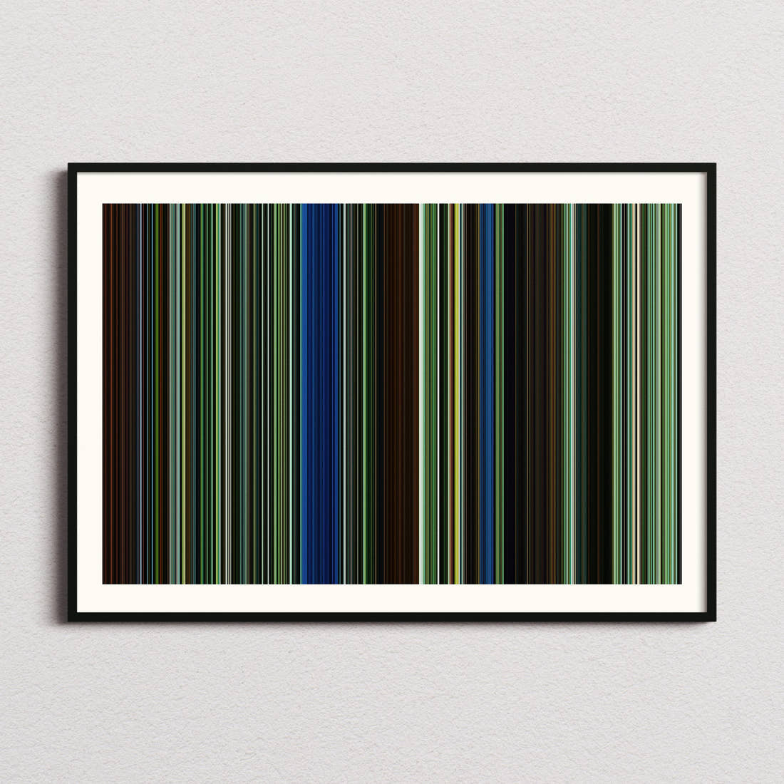 Saw 3 Movie Barcode Poster - Barcode Only