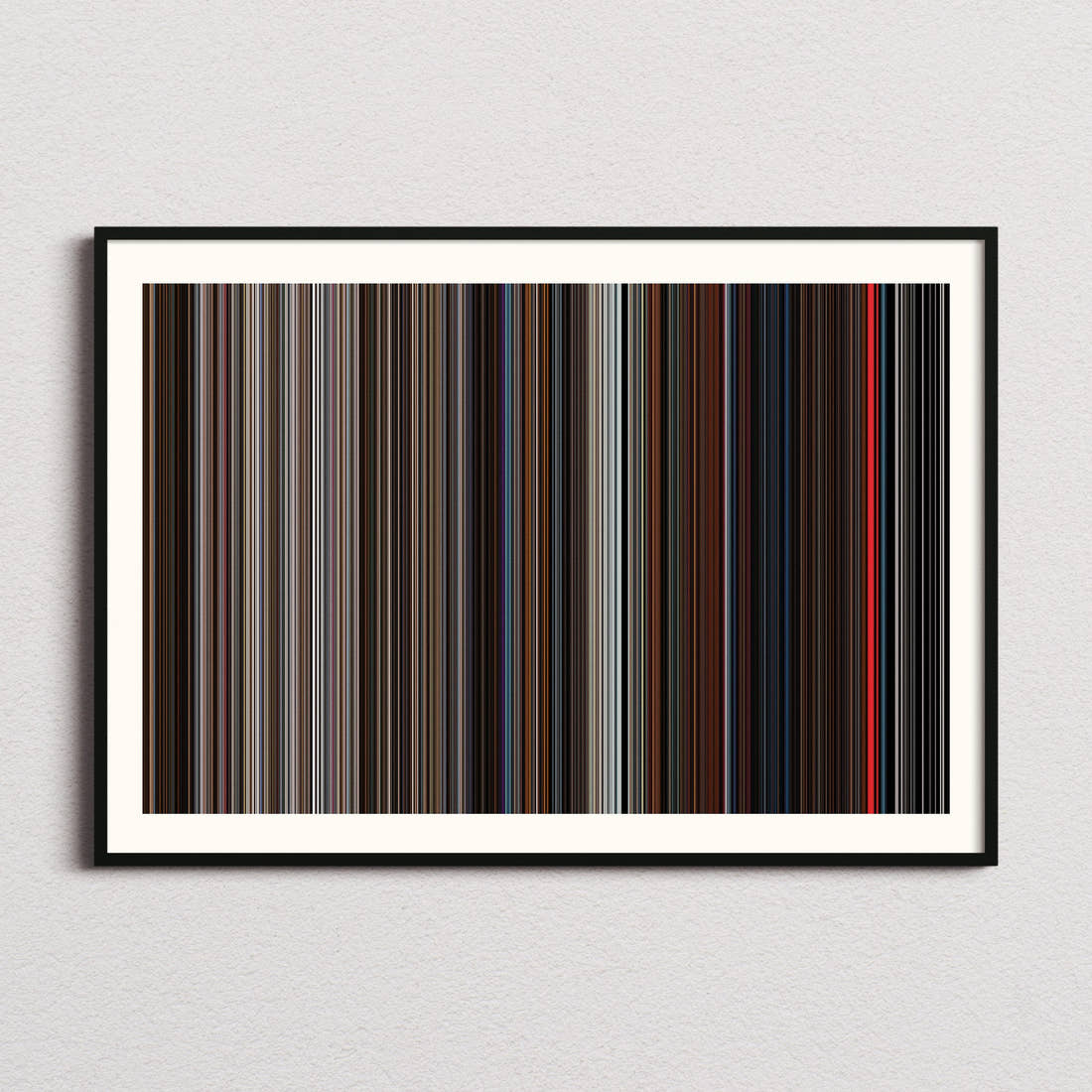Scary Movie 2026 Movie Barcode Poster - Barcode Only