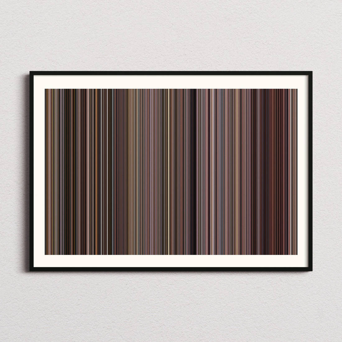Scent of a Woman Movie Barcode Poster - Barcode Only