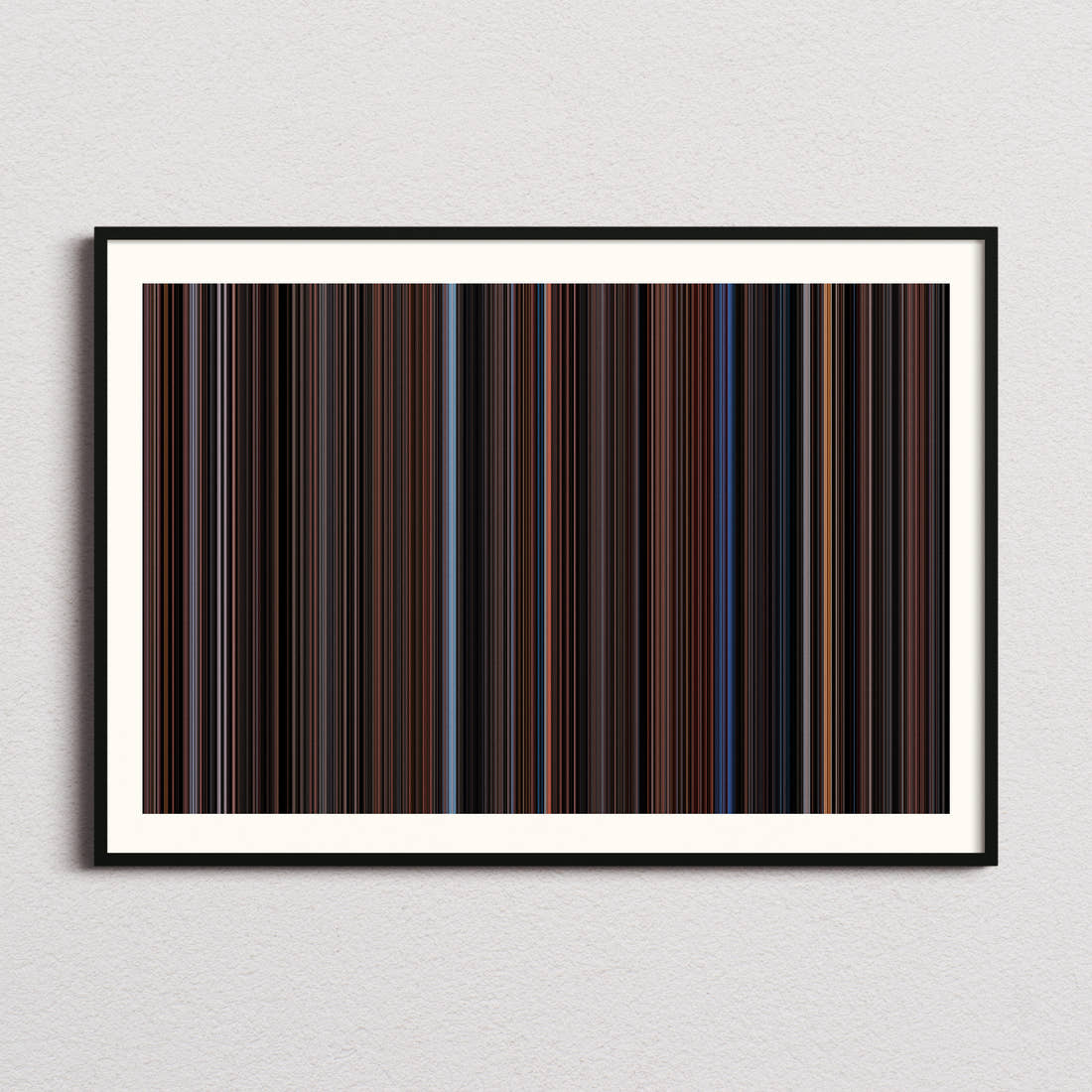 Scrooged Movie Barcode Poster - Barcode Only