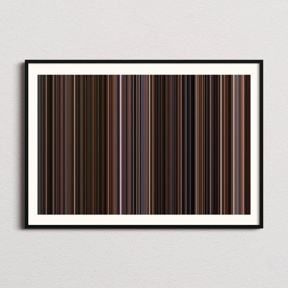 Searching for Bobby Fischer Movie Barcode Poster - Barcode Only