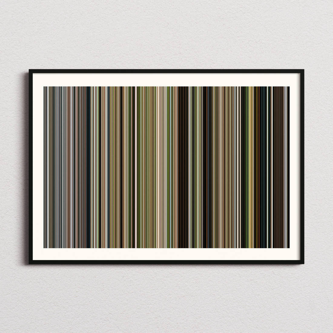 Send Help Movie Barcode Poster - Barcode Only