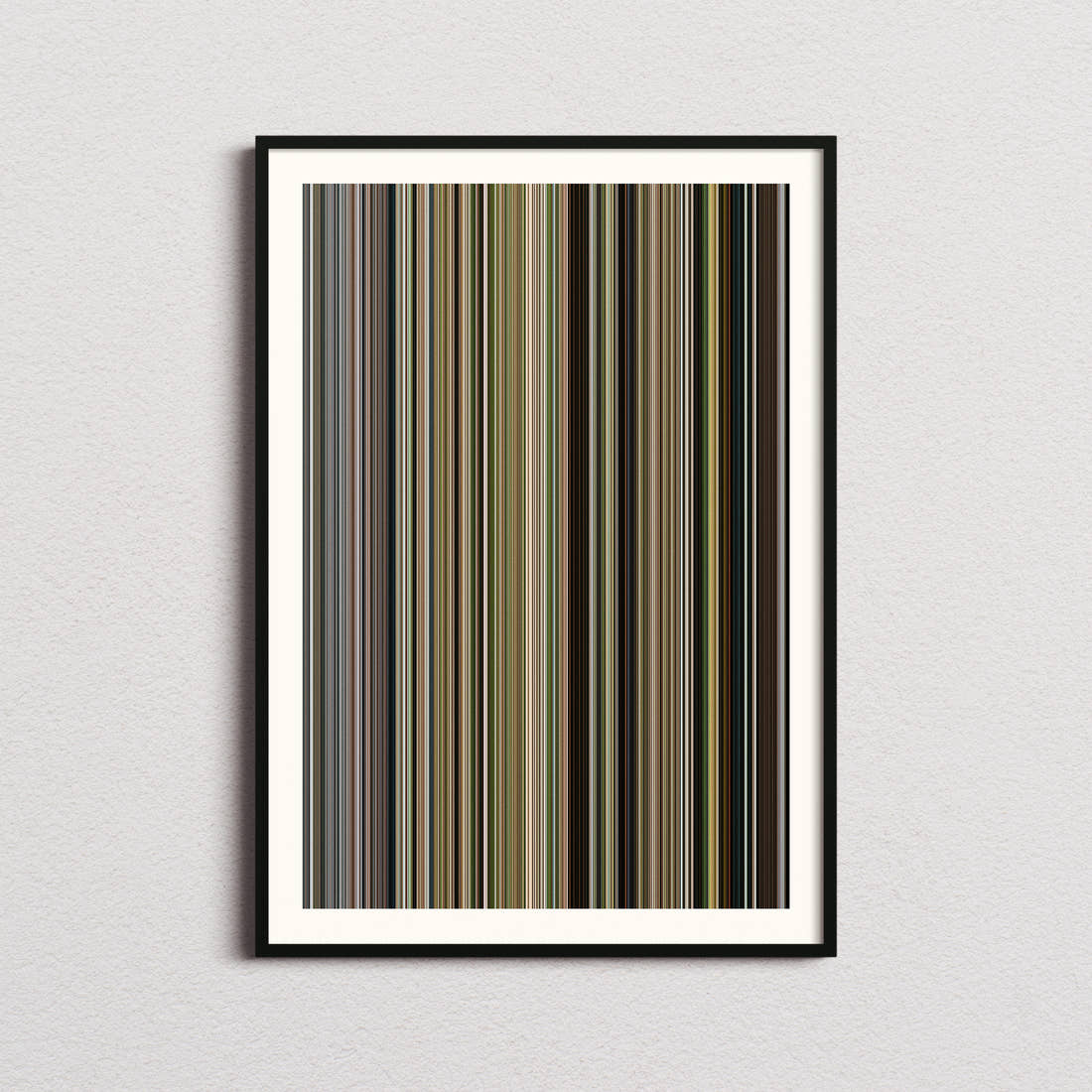 Send Help Movie Barcode Poster - Barcode Only