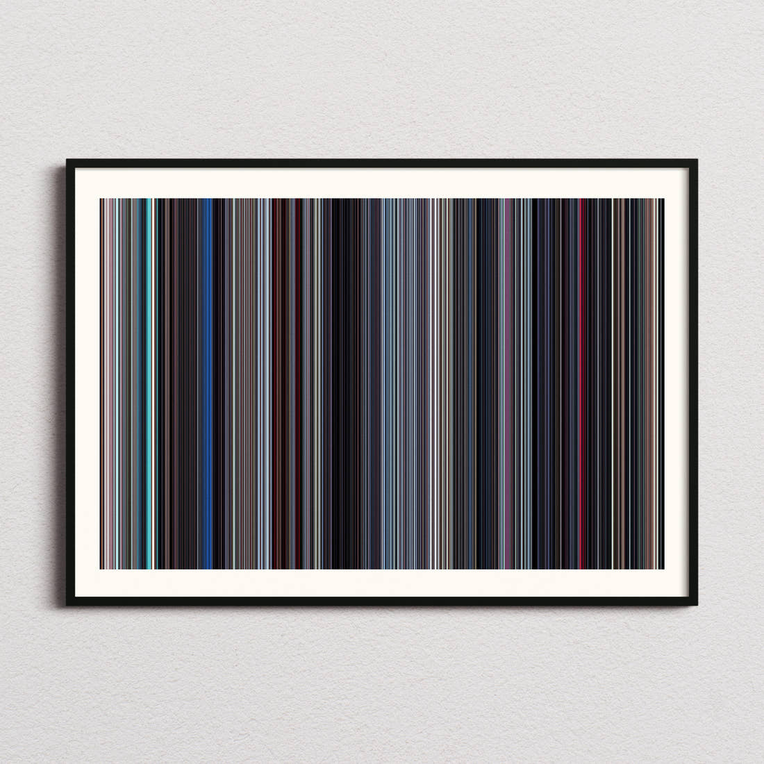 Sexy Beast Movie Barcode Poster - Barcode Only