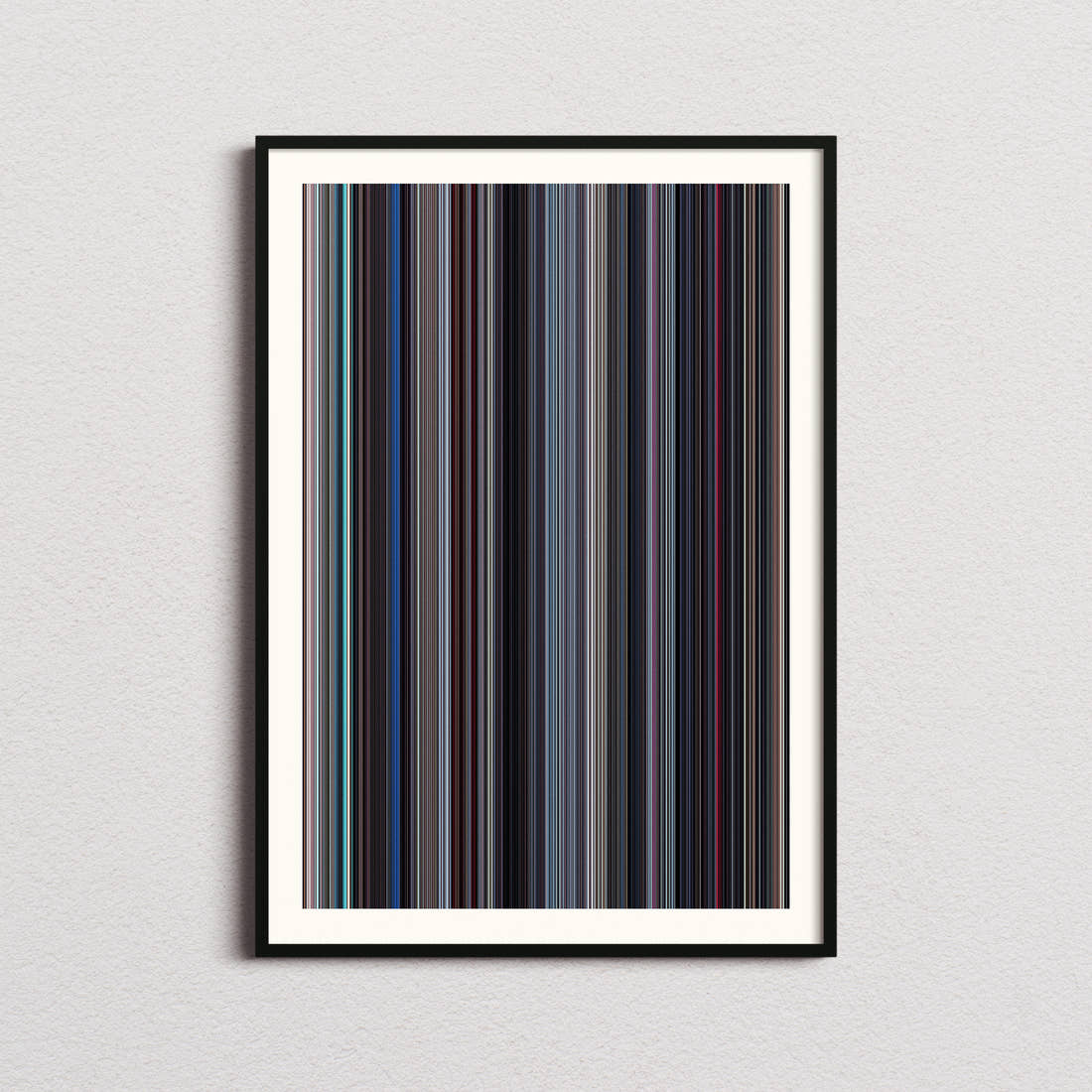 Sexy Beast Movie Barcode Poster - Barcode Only