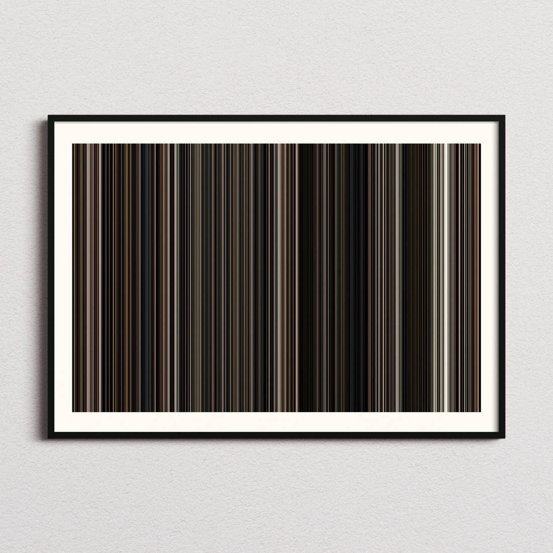 Sherlock Holmes Movie Barcode Poster - Barcode Only