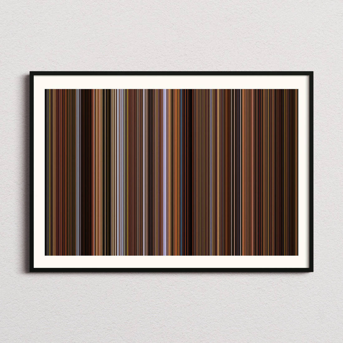 Shrek the Third Movie Barcode Poster - Barcode Only