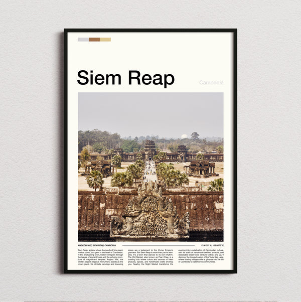 Siem Reap - Angkor Wat - Travel Print