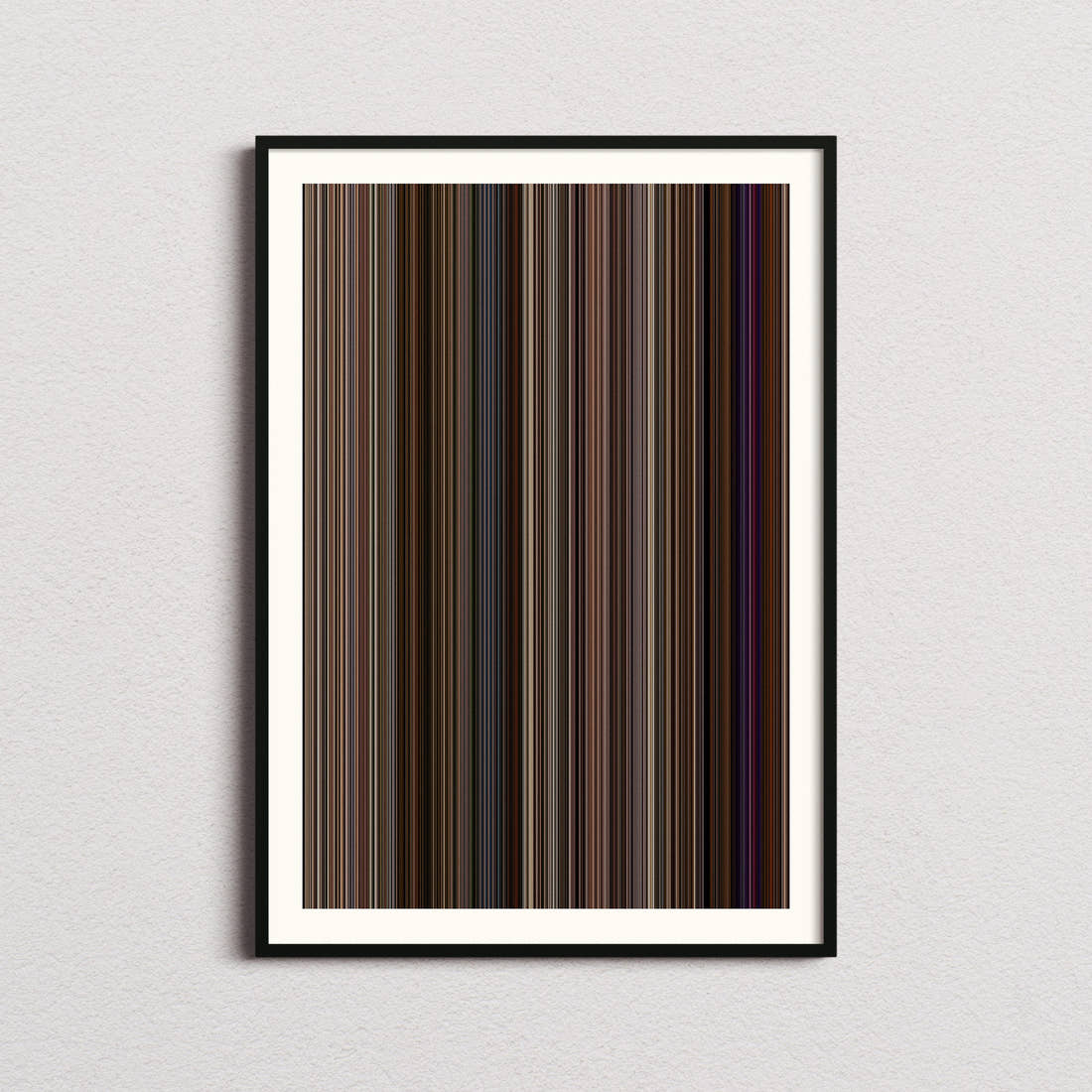 Silver Linings Playbook Movie Barcode Poster - Barcode Only