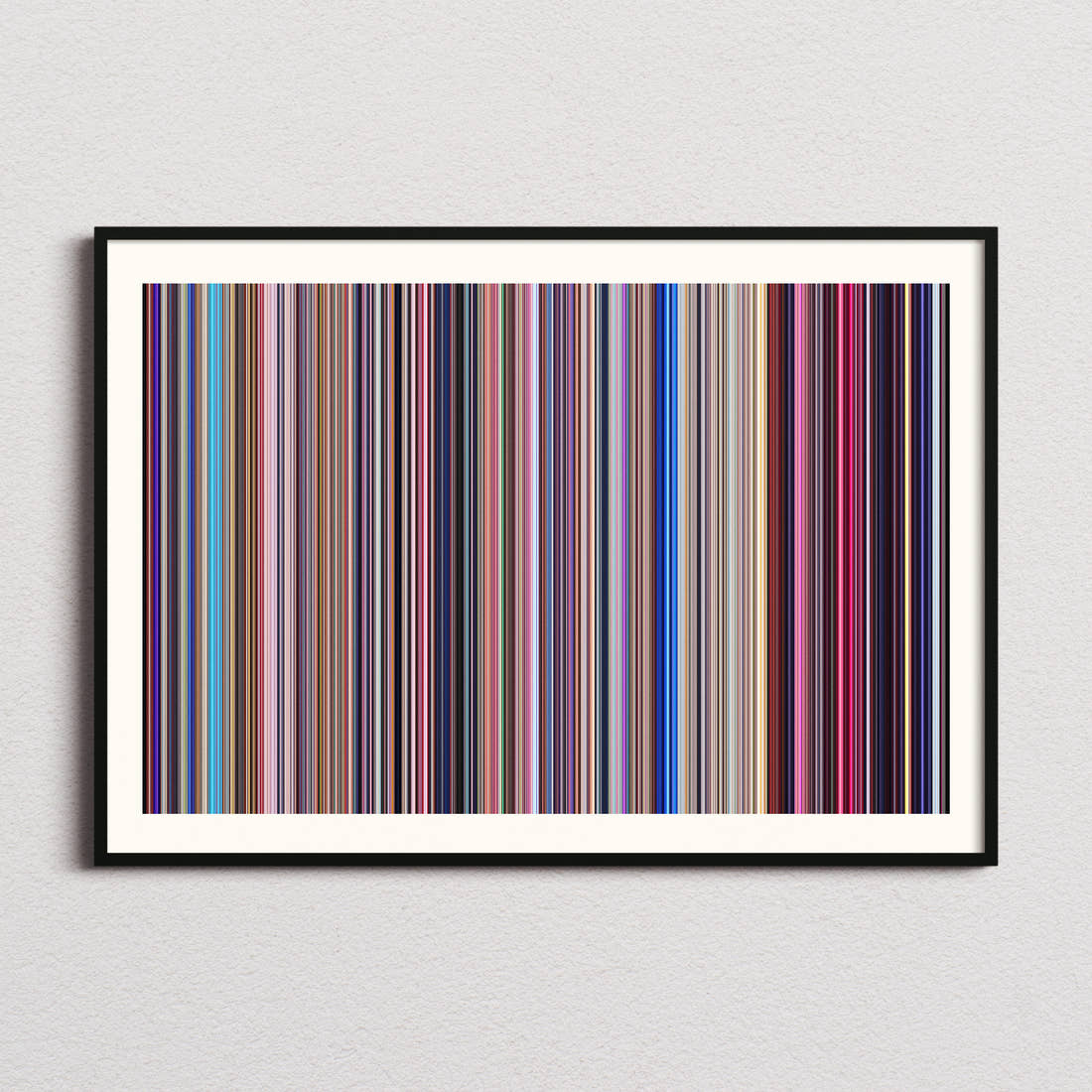 Sing Movie Barcode Poster - Barcode Only