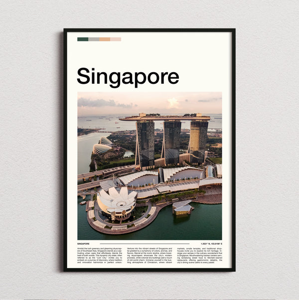 Singapore - Marina Bay Sands - Travel Print