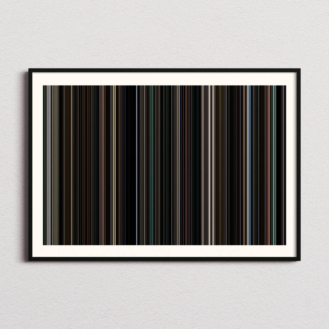 Sinister Movie Barcode Poster - Barcode Only