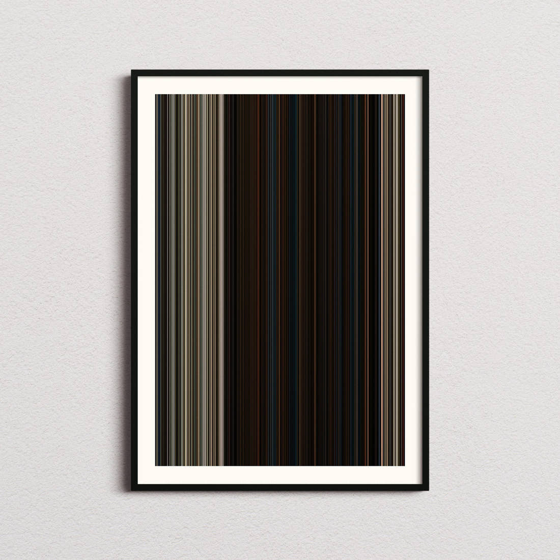 Sinners Movie Barcode Poster - Barcode Only