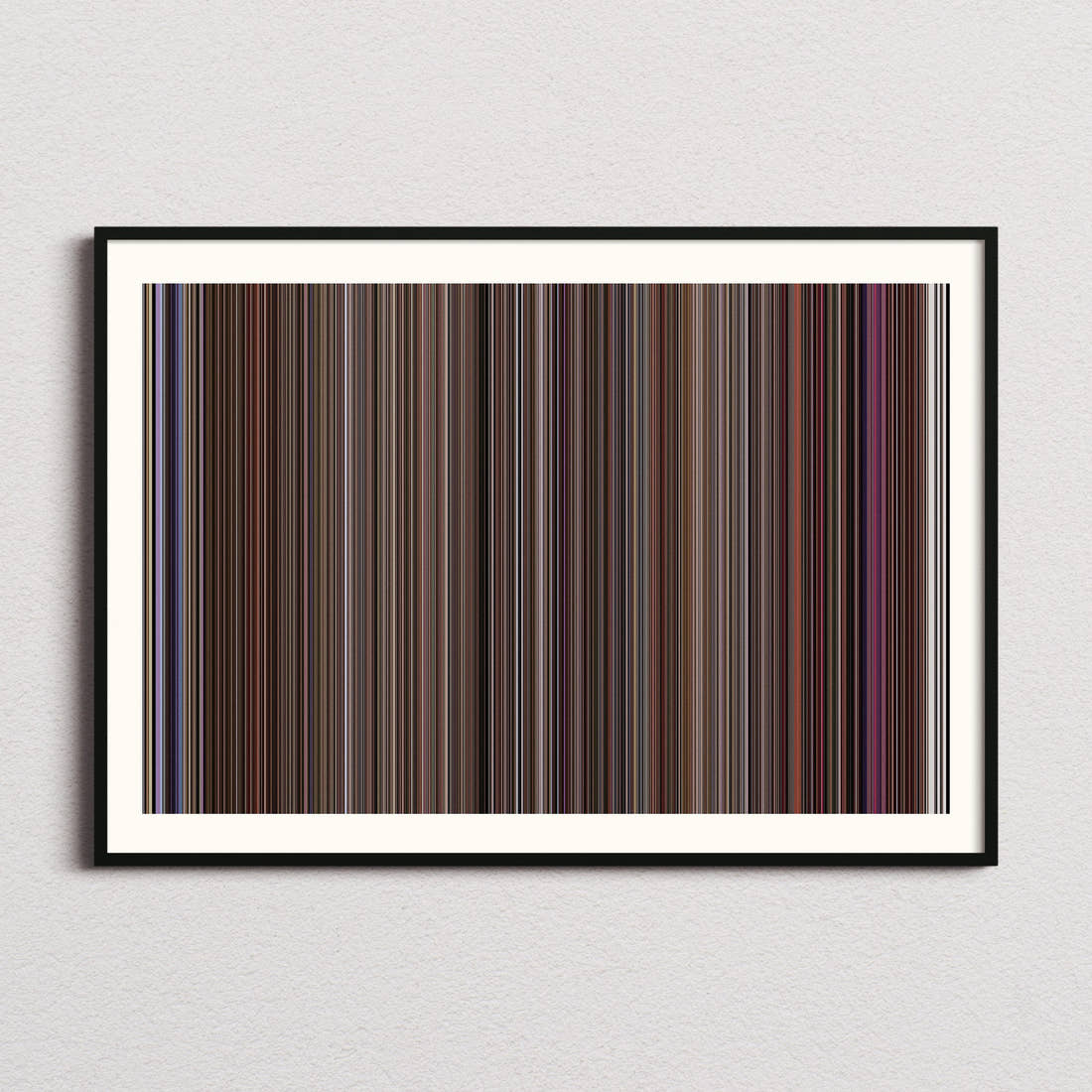 Sister Act 2: Back in the Habit Movie Barcode Poster - Barcode Only