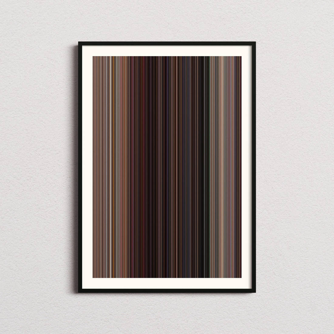 Sixteen Candles Movie Barcode Poster - Barcode Only