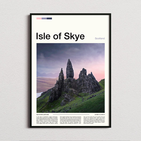 Skye - The Old Man Of Storr - Travel Print