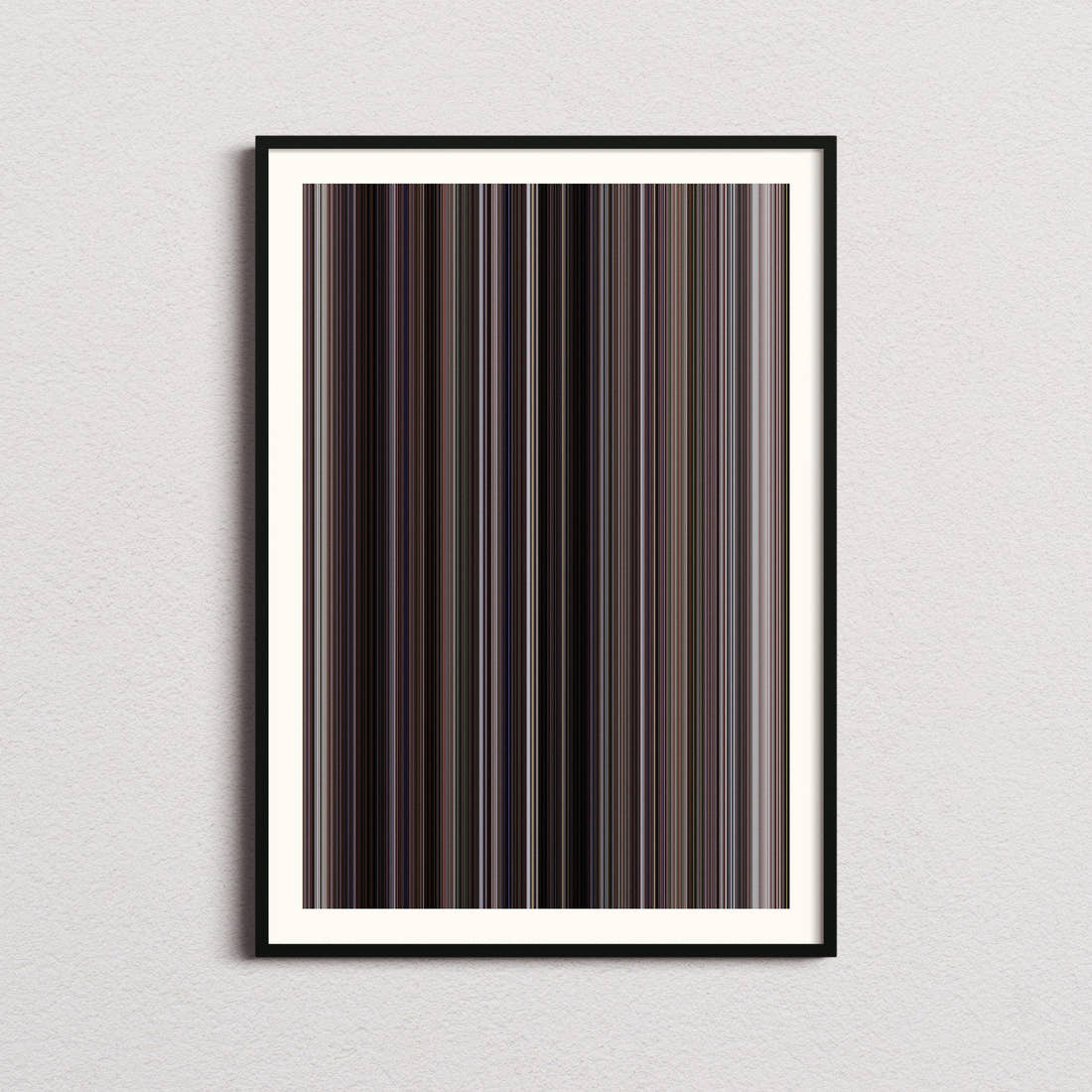 Slap Shot Movie Barcode Poster - Barcode Only