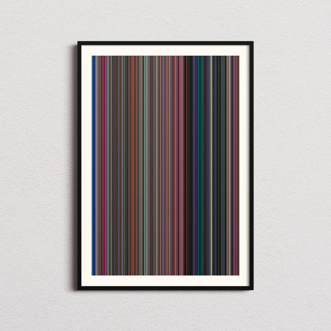 Sleeping Beauty Movie Barcode Poster - Barcode Only