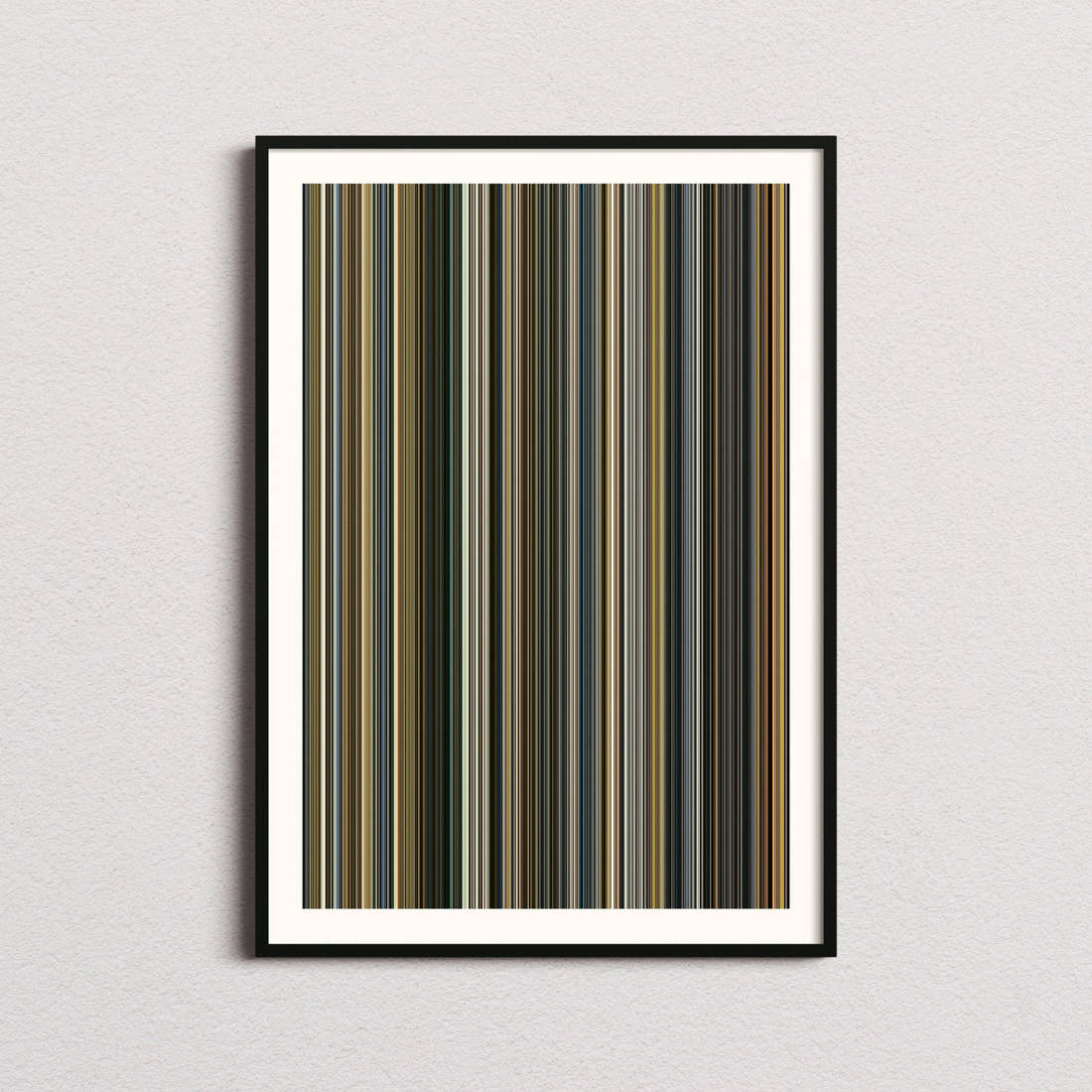 Slumdog Millionaire Movie Barcode Poster - Barcode Only