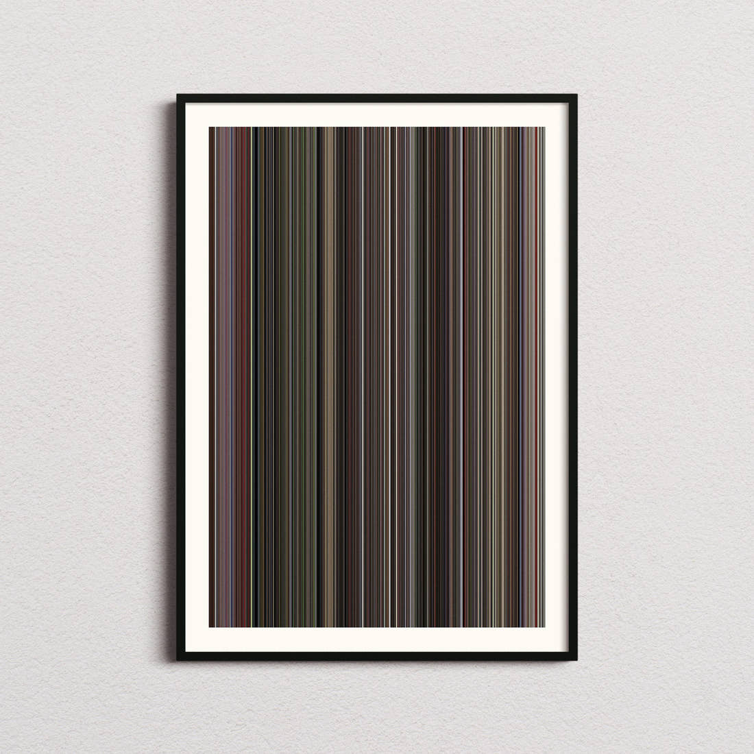 Smokey and the Bandit Movie Barcode Poster - Barcode Only